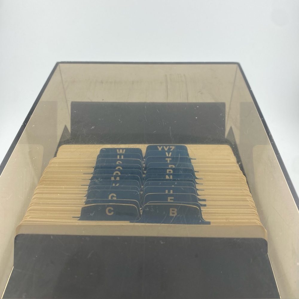 Vintage Rolodex VIP35C Business Card / Address File - Picture 6 of 10